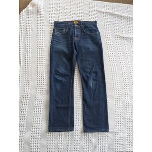 Brave Star The True Straight Selvedge Jeans Size Cone Denim Sz 30 Blue 32X29
